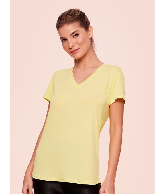 BL571-BLUSA BÁSICA COLORS DECOTE V OLIVA